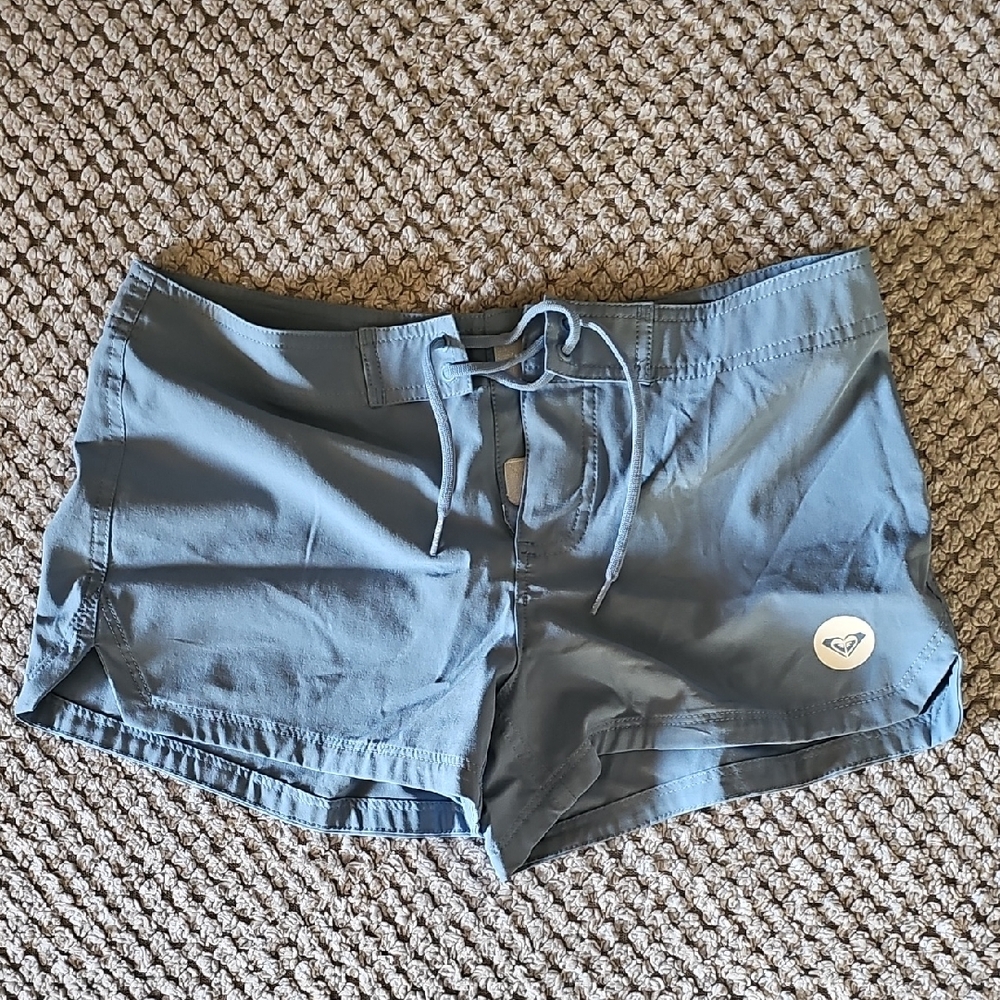 Roxy Blue Swim Coverup Shorts